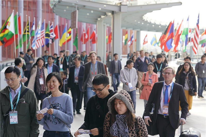 Delegates to the China International Import Expo Delegates to the China International Import Expo