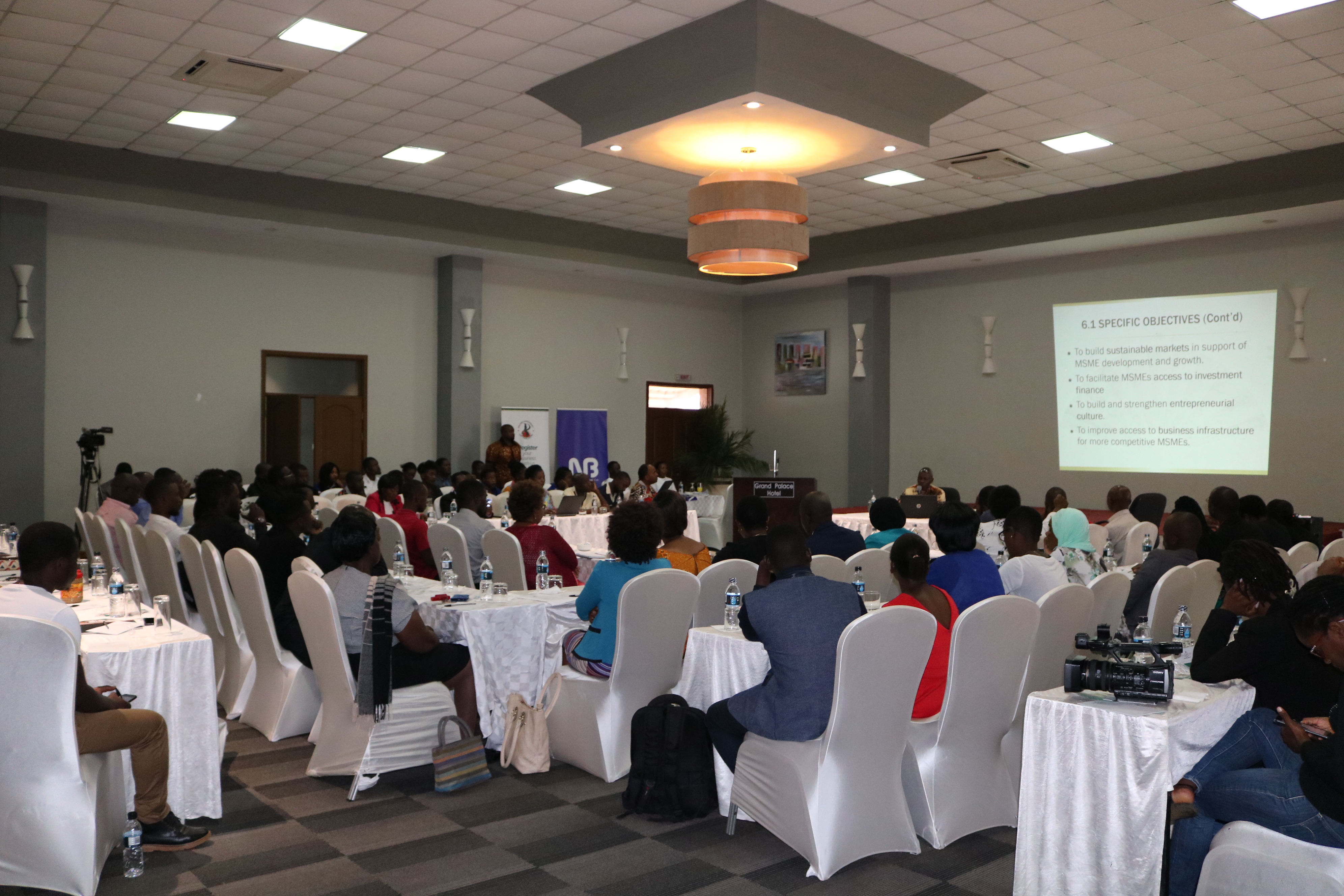 The SME workshop in progress The SME workshop in progress