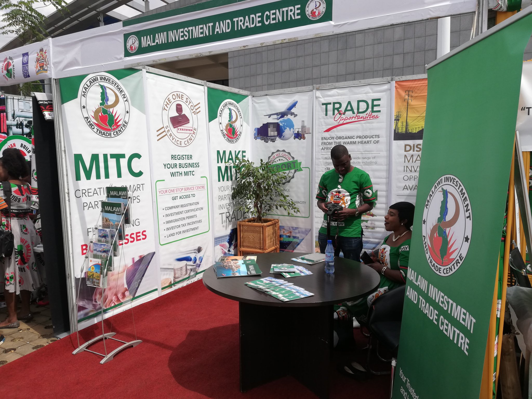MITC pavilion at the Africa Public Service day commemoration 