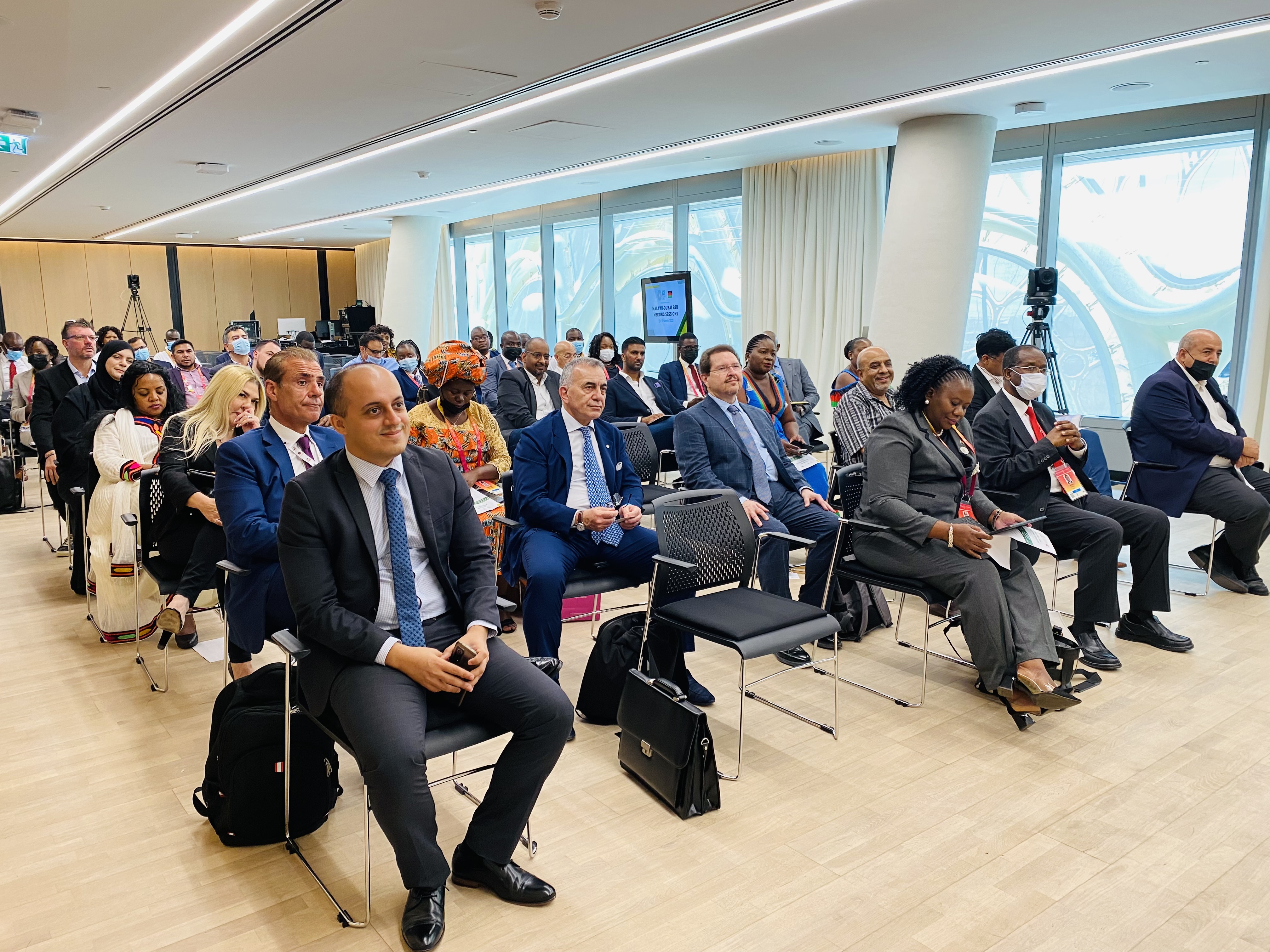 Delegates at the opening ceremony